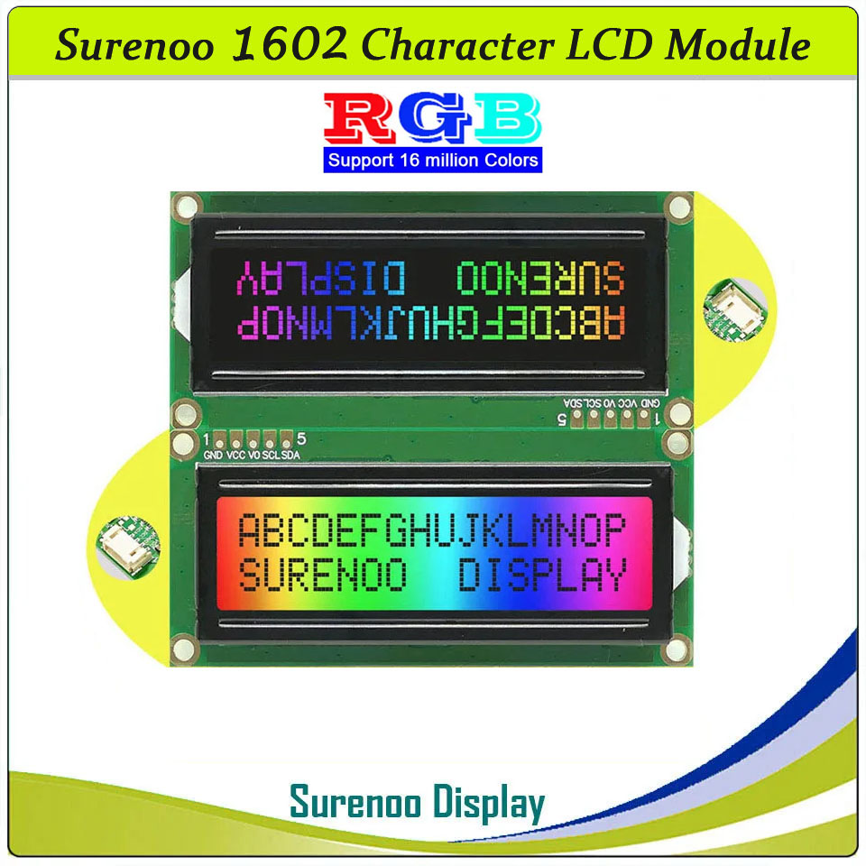 Lcd 1602 - Grove 162 16X2 1602 3.3-5V Serial