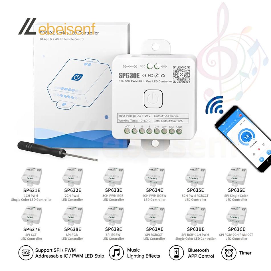 Ws2812B Strip 5V - Smart BT SP630E All In 1