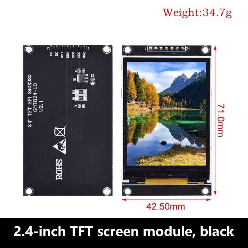 1.77/2.0/2.4/2.8 Inch SPI TFT  - Tft Display 2.4 recension och pris