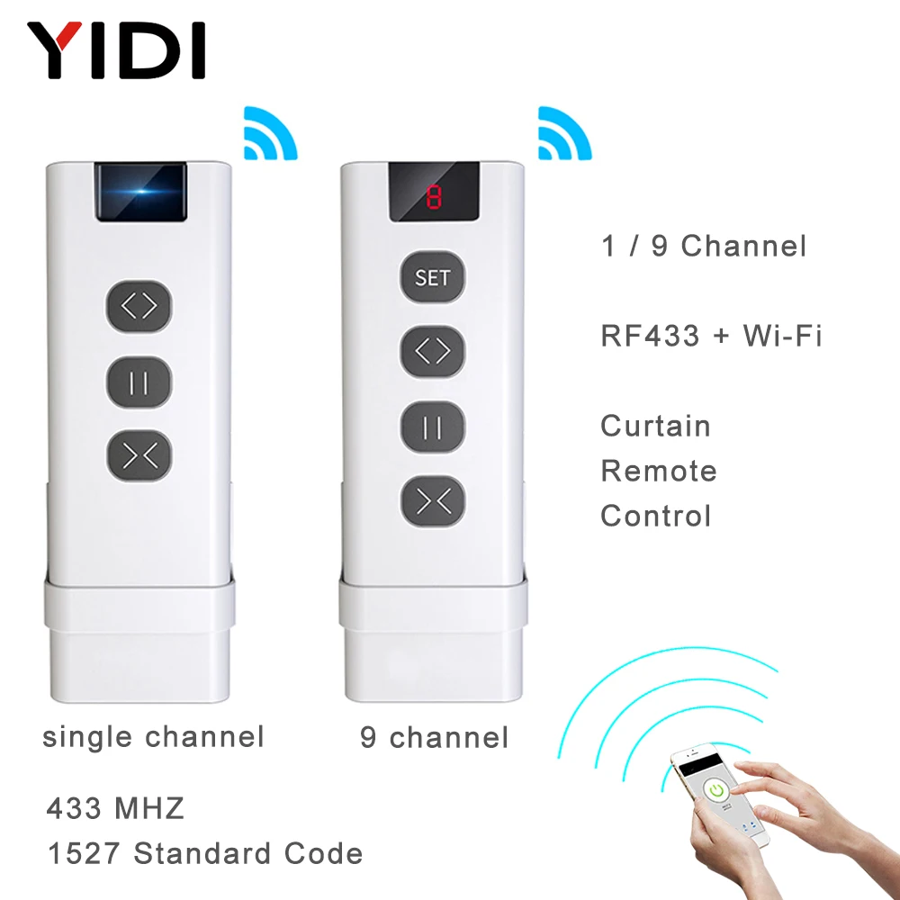 9 /1 Channel RF433 Remote Cont - Ir Remote Module recension och pris