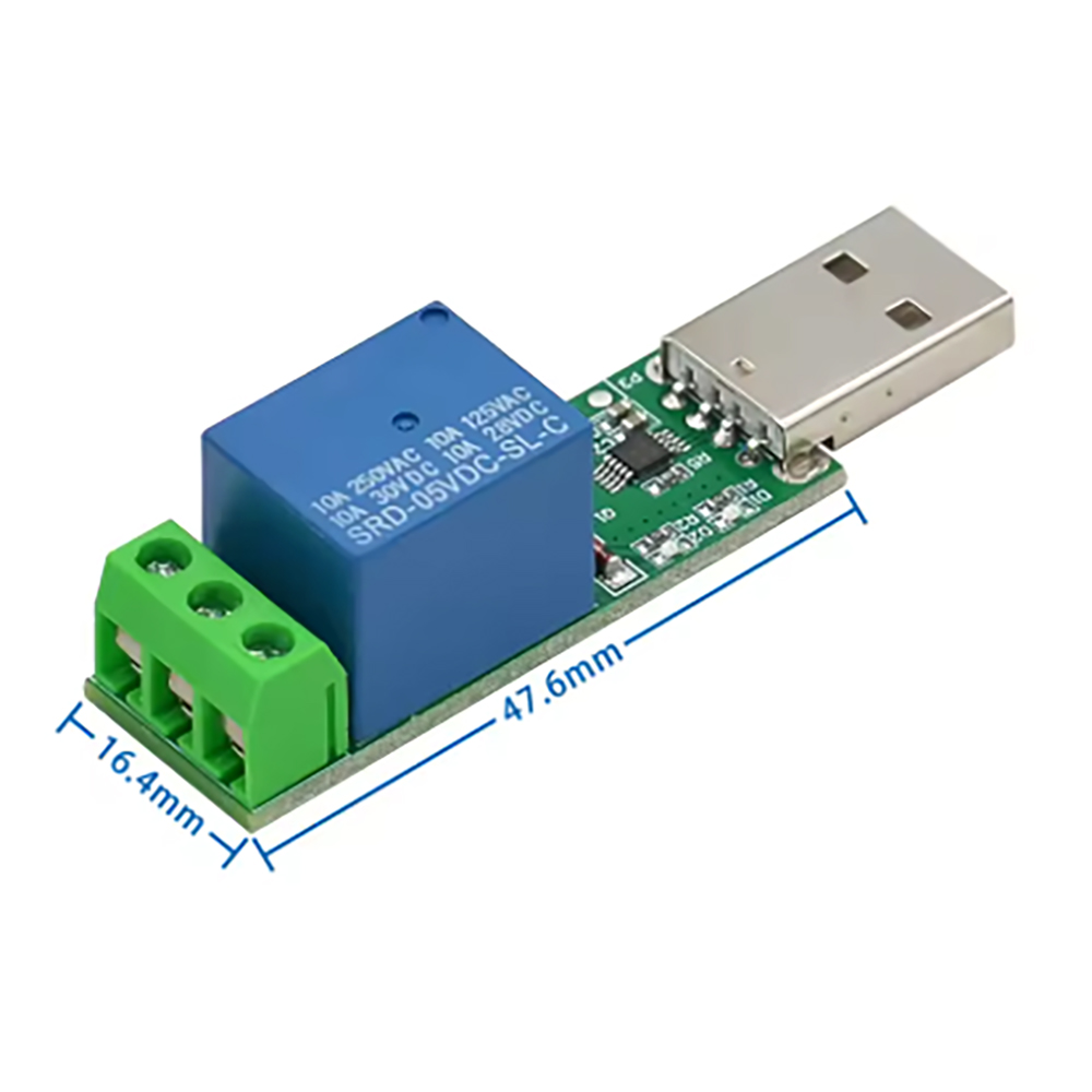 3/10/30Pcs HID Driverless USB  - Relay Module 1 Channel recension och pris