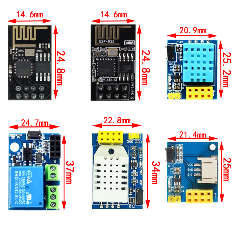 ESP8266 5V WiFi relay module D - Dht11 recension och pris