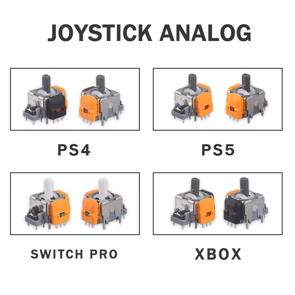 2/10PCS Hall Electromagnetic J - Joystick Module recension och pris