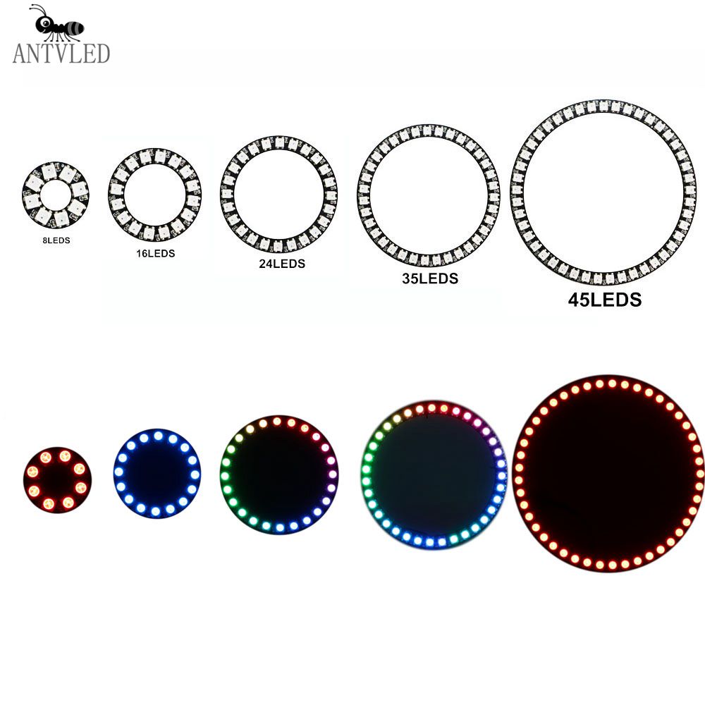 WS2812b Led Ring Addressable 8 - Ws2812B Strip 5V recension och pris