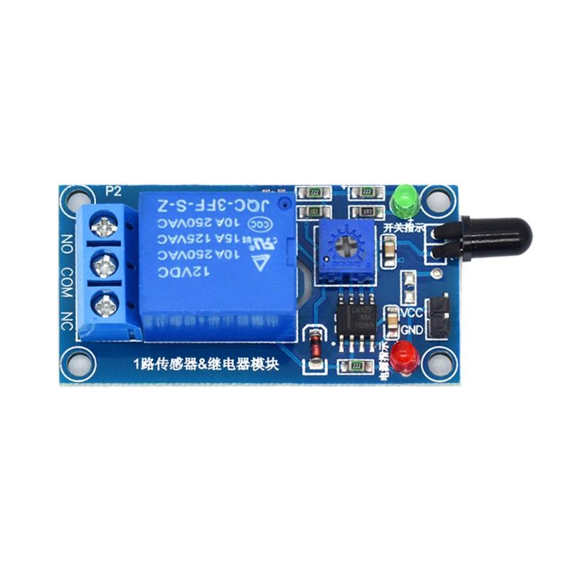IR Infrared 1 Channel 5V 12V F - Relay Module 1 Channel recension och pris