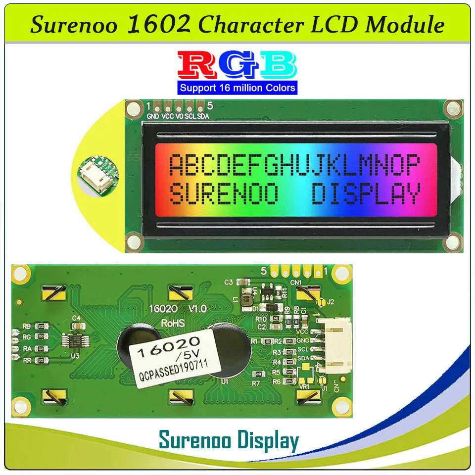 Grove 162 16X2 1602 3.3-5V Ser - Lcd 1602 recension och pris