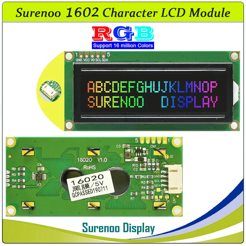 Grove 162 16X2 1602 3.3-5V Ser - Lcd 1602 recension och pris