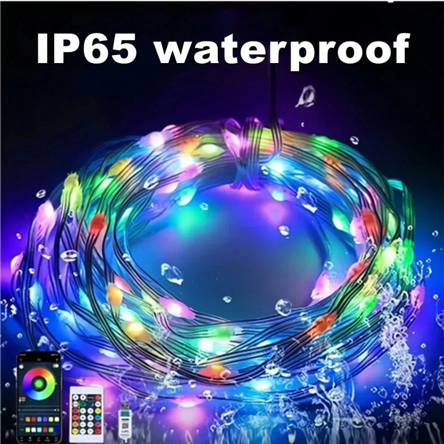 5-20m WS2812B RGB LED Fairy St - Ws2812B Strip 5V recension och pris