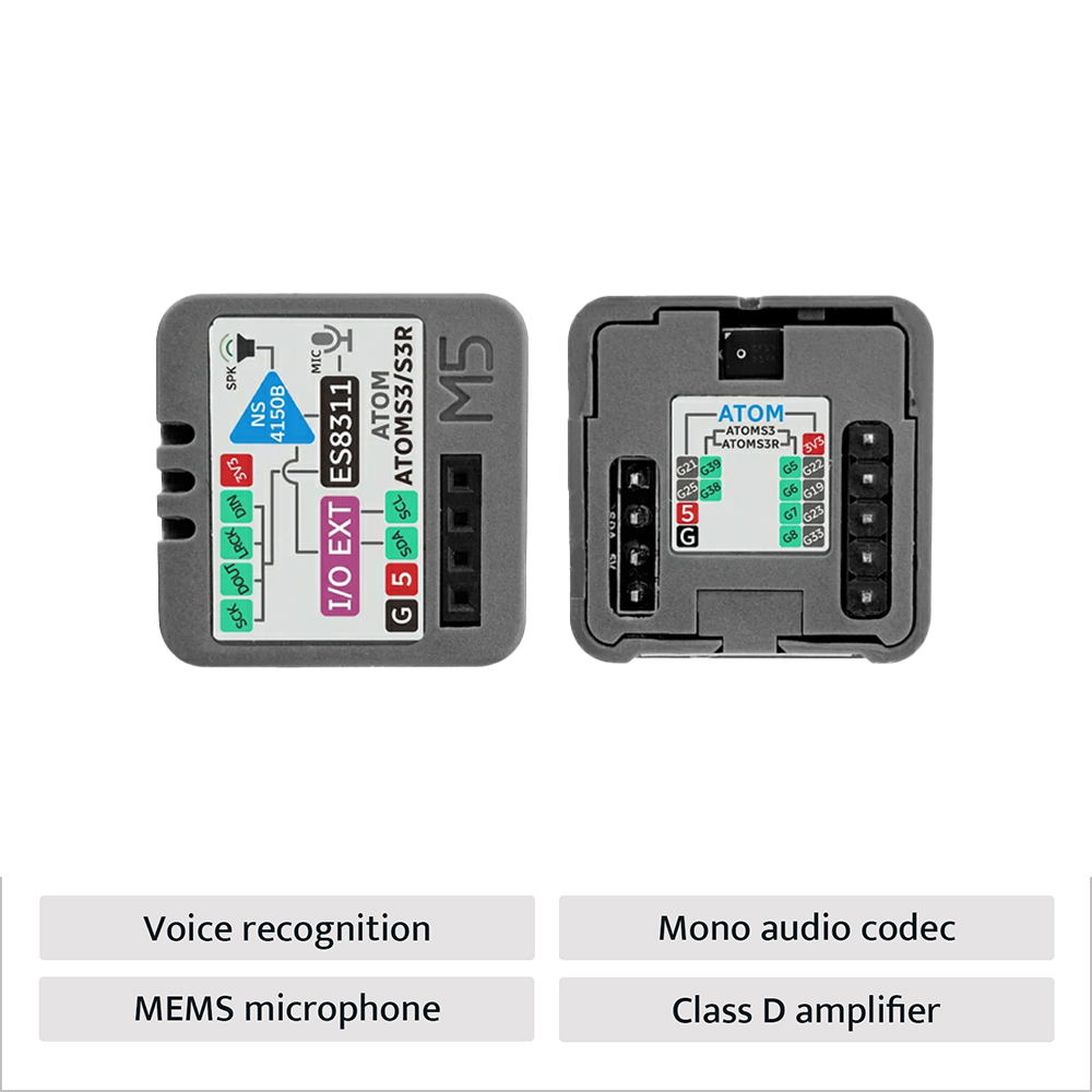 M5Stack Atomic Voice Base ES83 - Microphone Module recension och pris