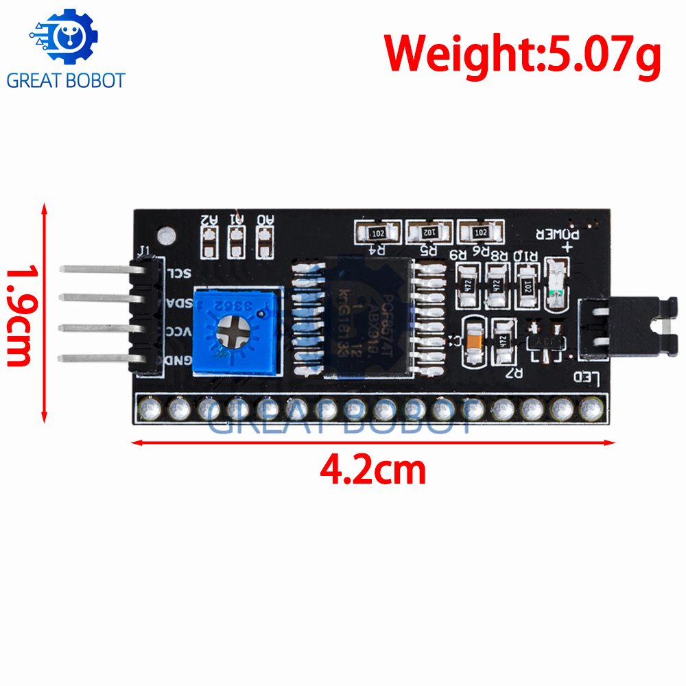 PCF8574 IO Expansion Board -I/ - Lcd 1602 recension och pris