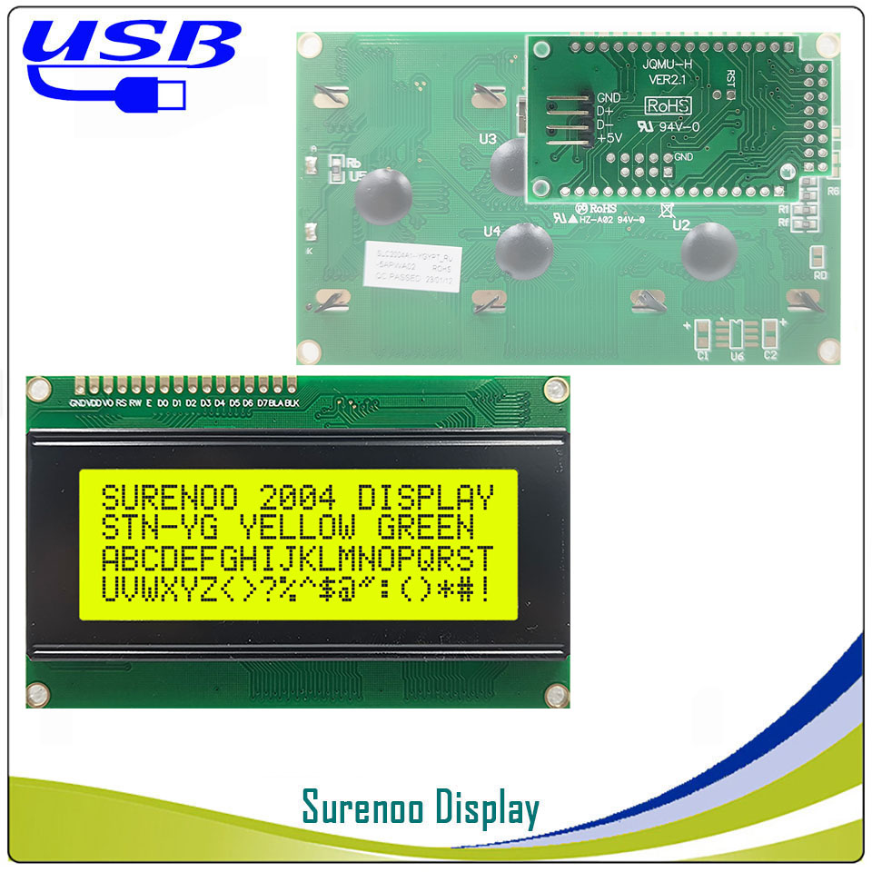 Surenoo LCD2USB USB 204 20X4 2 - Lcd 1602 recension och pris