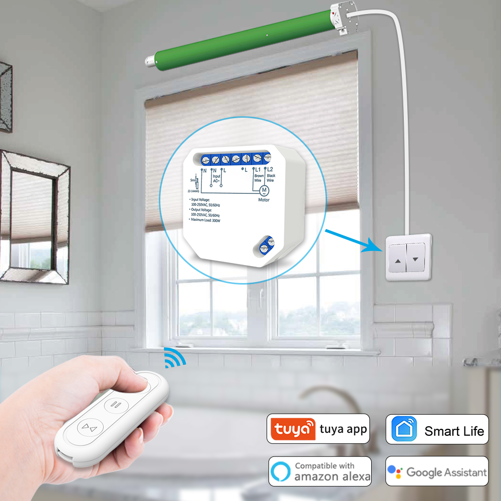 Tuya Smart Life Curtain Switch - Ir Remote Module recension och pris