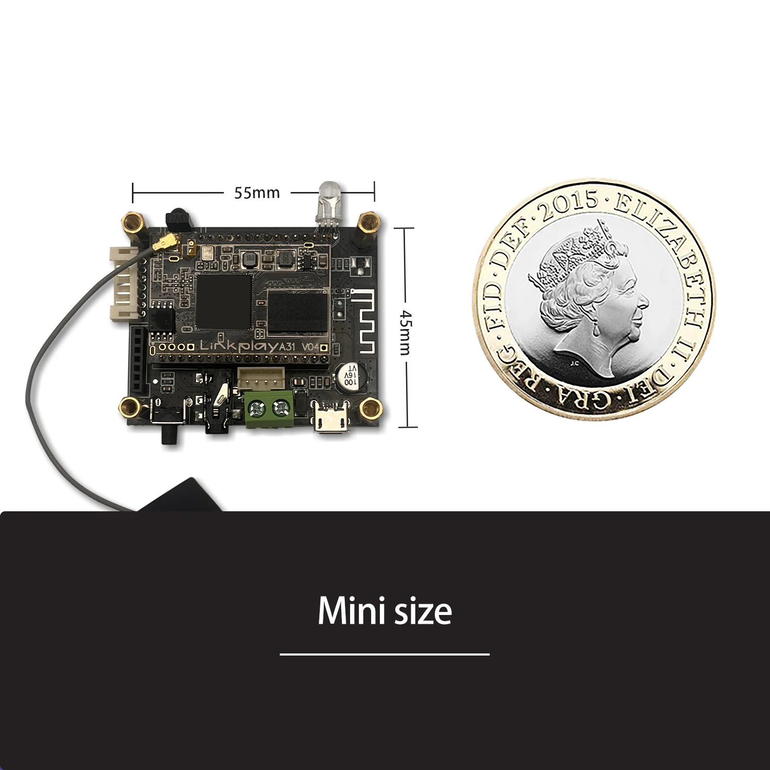 D10 WiFi and Bluetooth 5.0 Aud - Microphone Module recension och pris