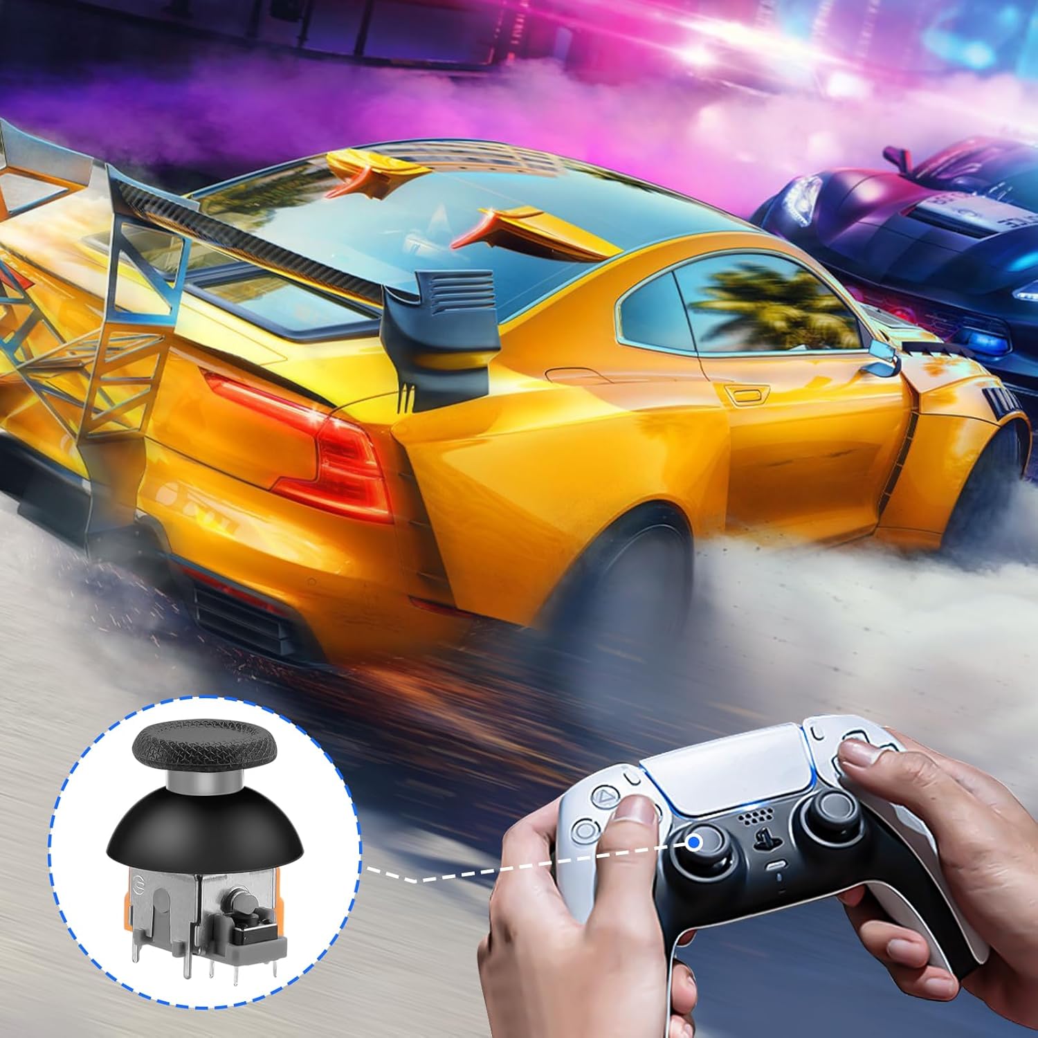 inRobert 4 Pack Hall Effect 3D - Joystick Module recension och pris