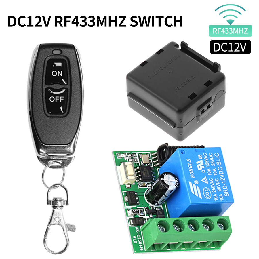 433MHz DIY Wireless Switch DC1 - Ir Remote Module recension och pris