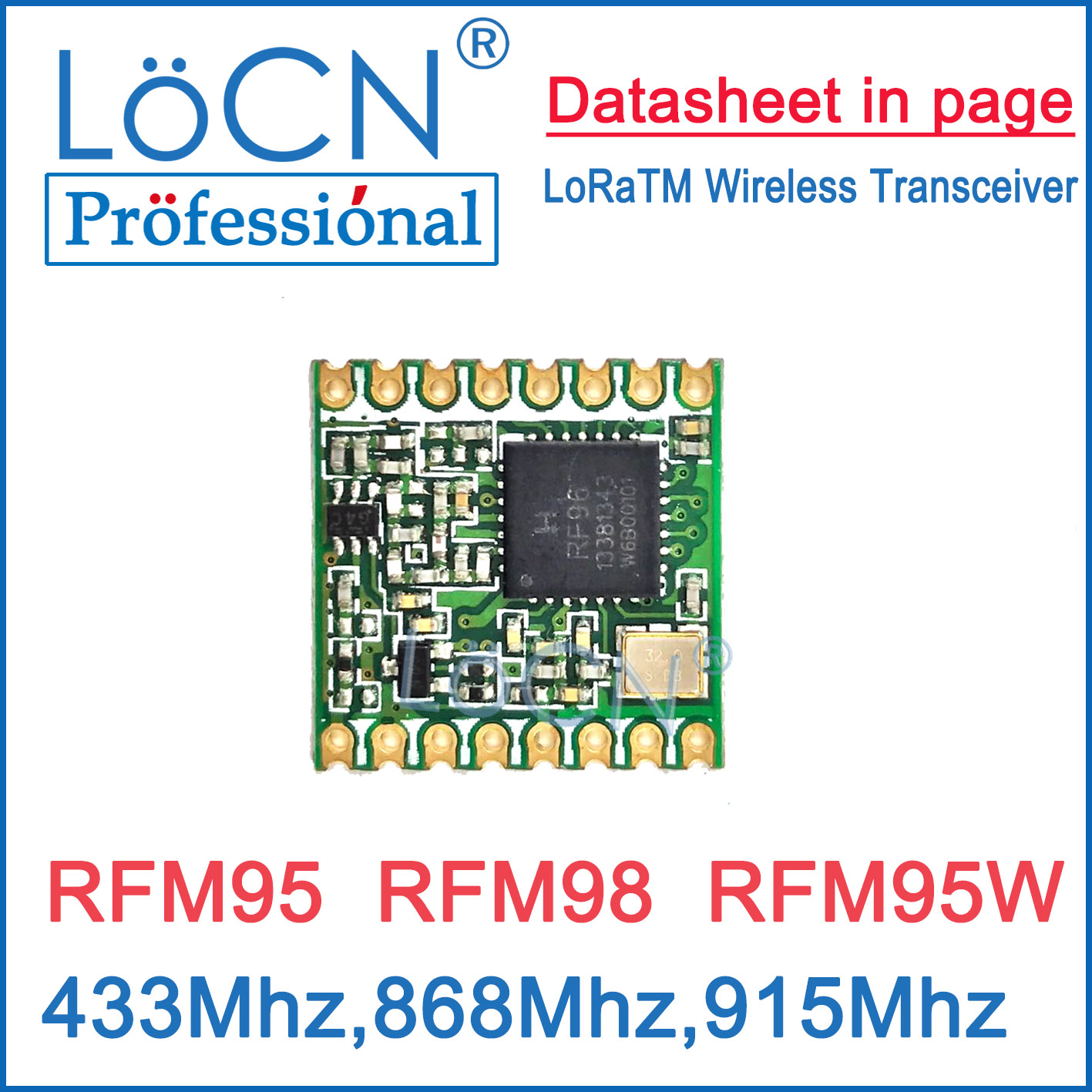 5pcs RFM95 RFM98 RFM96 RFM95W  - Lora Rfm95 recension och pris