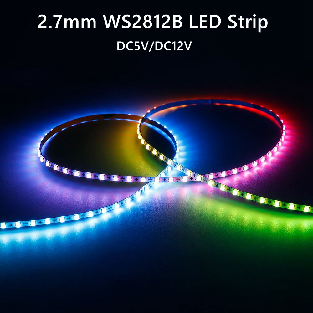2.7mm WS2812B LED Strip Ultra  - Ws2812B Strip 5V recension och pris