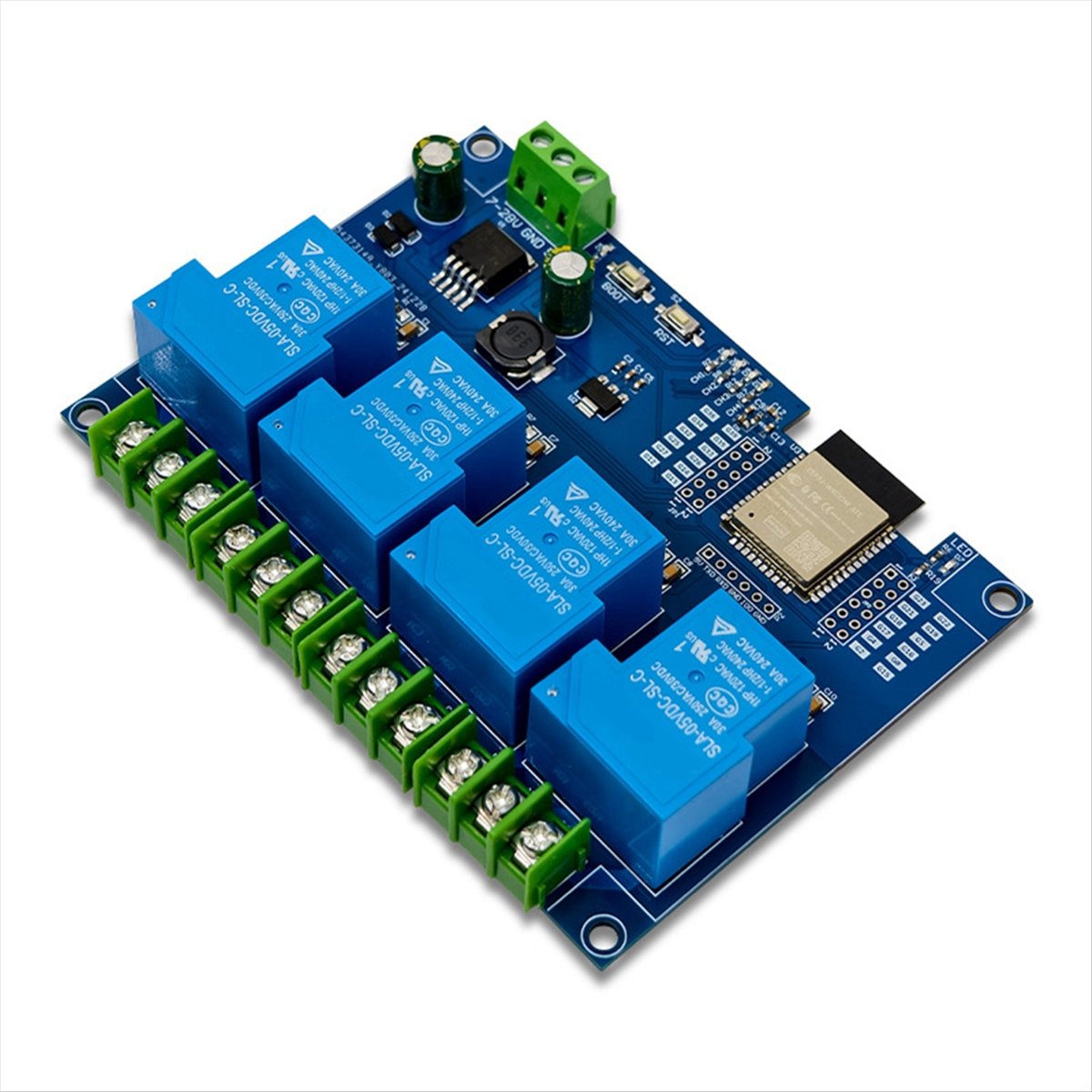 HDL 4 Channel Relay Module 30A - Relay Module 4 Channel recension och pris