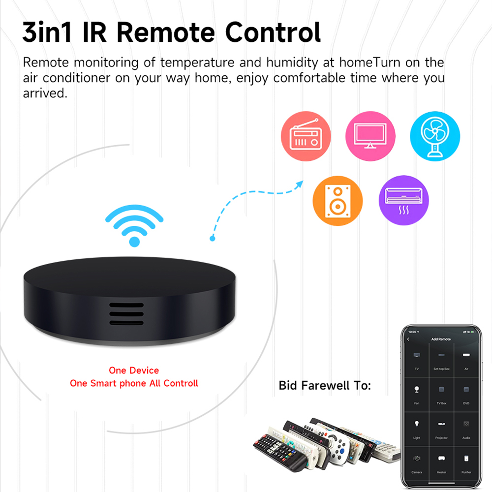 Tuya WiFi 3-in-1 IR Remote wit - Ir Remote Module recension och pris