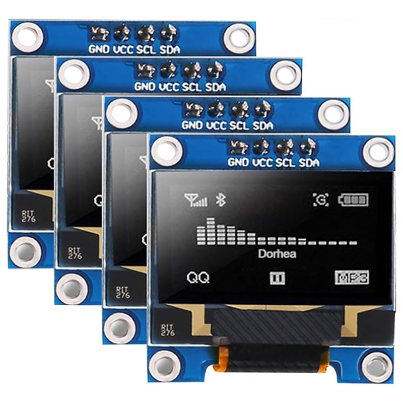 A37T-4Pcs 0.96 Inch OLED Displ - Ssd1306 recension och pris