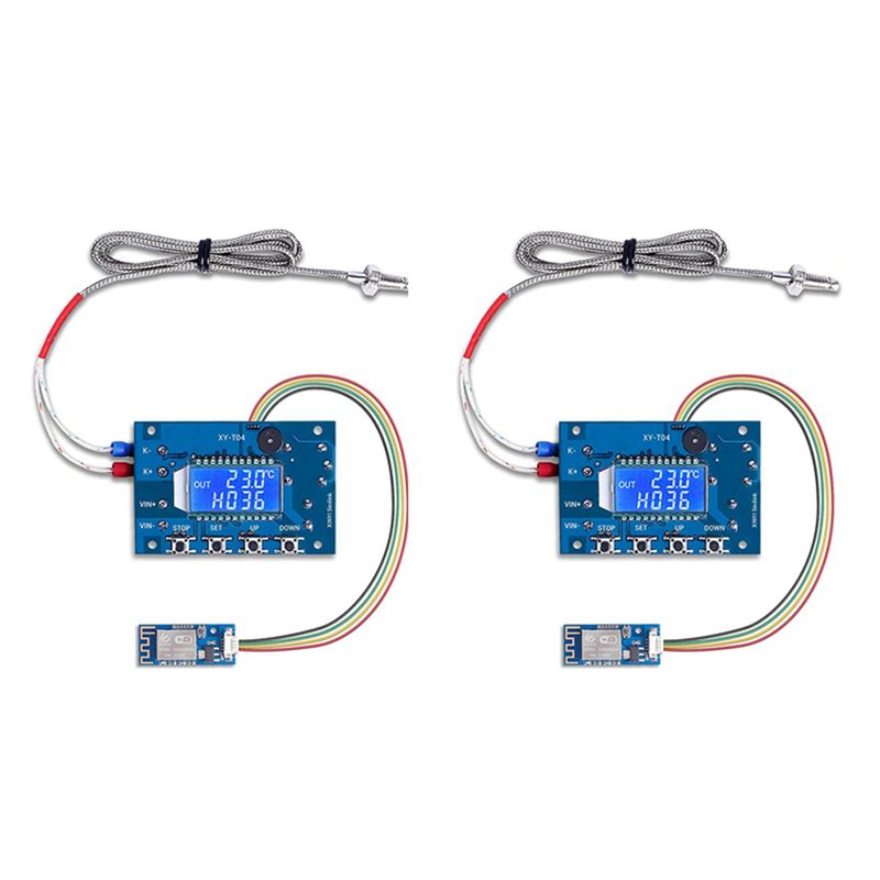 DT17 2X 12V DC Digital Tempera - Thermocouple Module K Type recension och pris