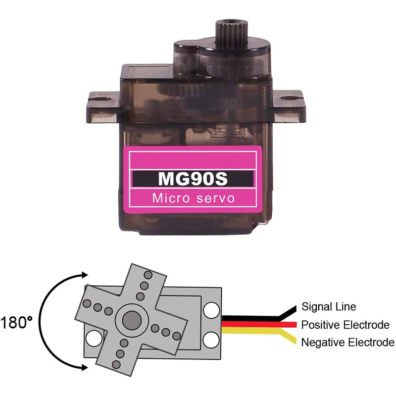 MG90S Servo 5/10/20/40Pcs All  - Servo Sg90 recension och pris
