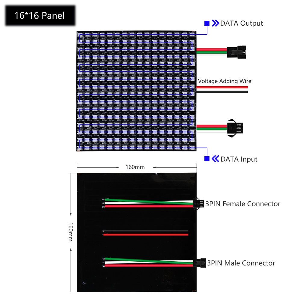 WS2812B LED Digital Flexible I - Ws2812B Strip 5V recension och pris