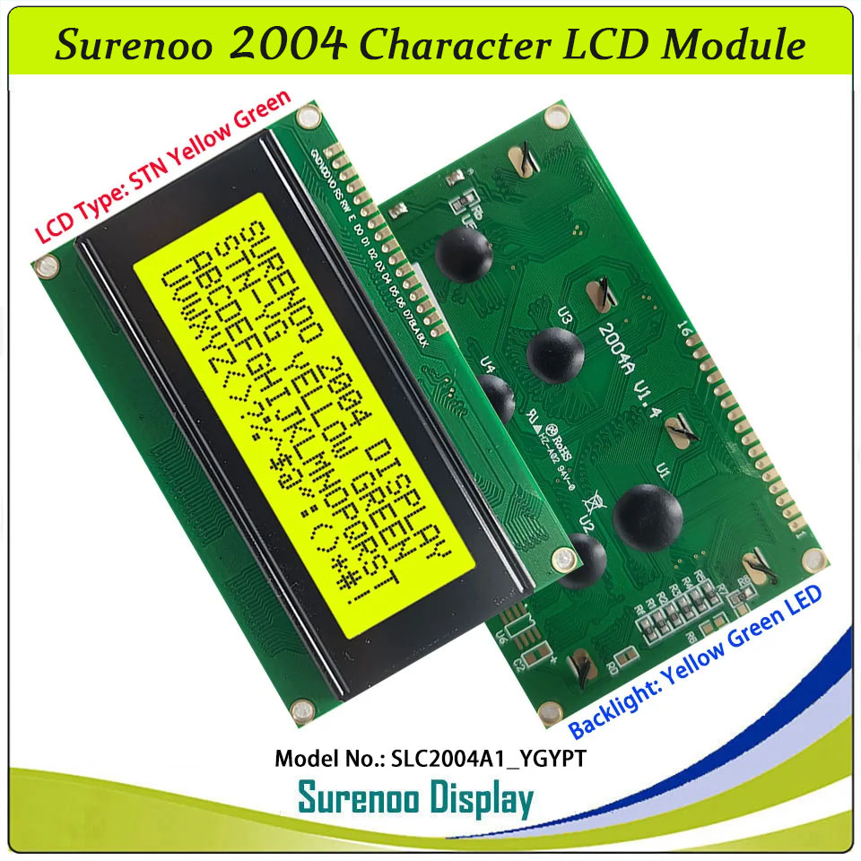 Surenoo 204 20X4 2004 Characte - Lcd 1602 recension och pris