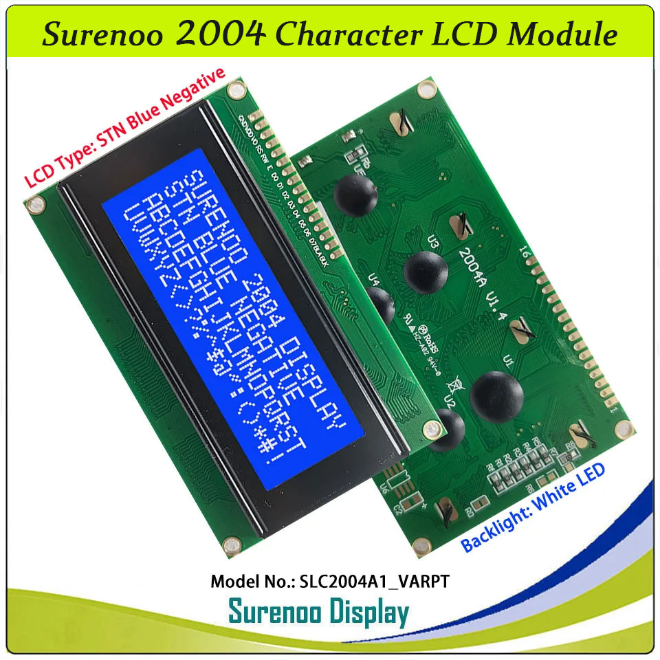 Surenoo 204 20X4 2004 Characte - Lcd 1602 recension och pris